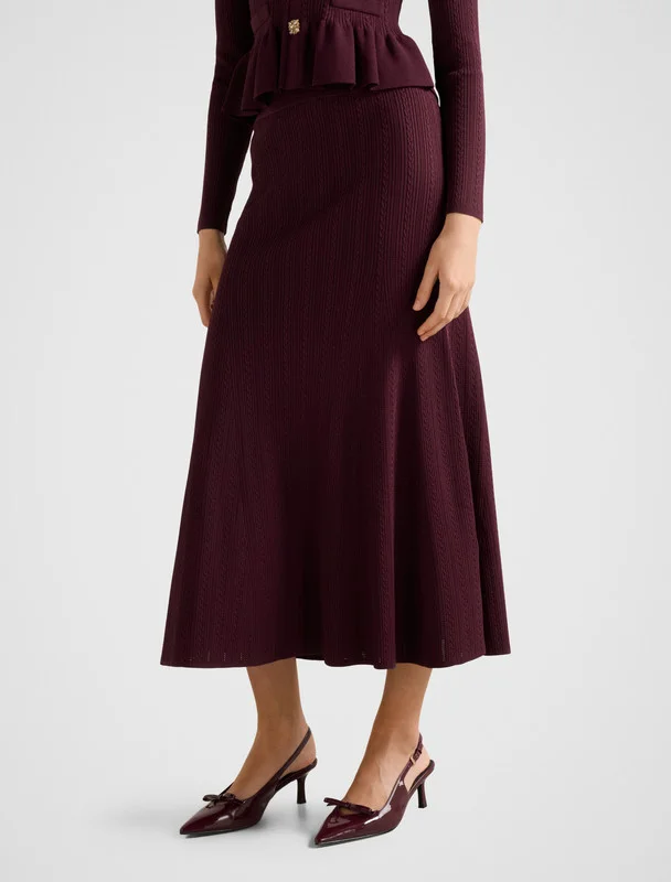 forever new  Kn7540-Plum Women's Shrug for Women | Best Price UAE